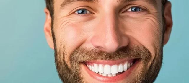 man smiling